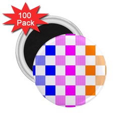 Checkerboard Again 9 Checkerboard Again 9 2 25  Magnets (100 Pack)  by impacteesstreetwearseven