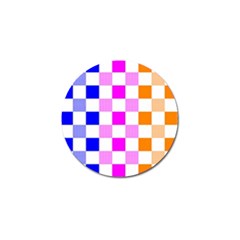 Checkerboard Again 9 Checkerboard Again 9 Golf Ball Marker by impacteesstreetwearseven