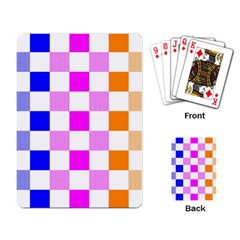 Checkerboard Again 9 Checkerboard Again 9 Playing Cards Single Design (rectangle) by impacteesstreetwearseven