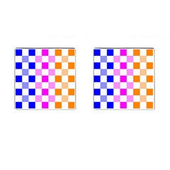 Checkerboard Again 9 Checkerboard Again 9 Cufflinks (square) by impacteesstreetwearseven