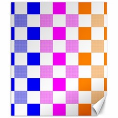 Checkerboard Again 9 Checkerboard Again 9 Canvas 8  X 10  by impacteesstreetwearseven