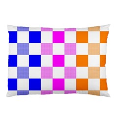 Checkerboard Again 9 Checkerboard Again 9 Pillow Case by impacteesstreetwearseven