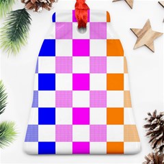 Checkerboard Again 9 Checkerboard Again 9 Bell Ornament (two Sides) by impacteesstreetwearseven