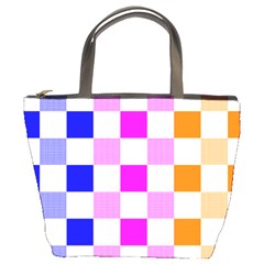 Checkerboard Again 9 Checkerboard Again 9 Bucket Bag by impacteesstreetwearseven