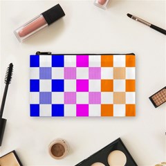 Checkerboard Again 9 Checkerboard Again 9 Cosmetic Bag (small) by impacteesstreetwearseven