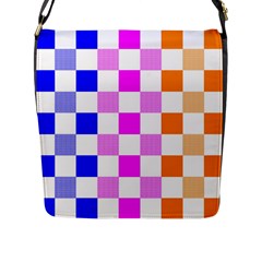 Checkerboard Again 9 Checkerboard Again 9 Flap Closure Messenger Bag (l) by impacteesstreetwearseven