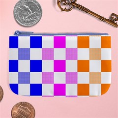 Checkerboard Again 9 Checkerboard Again 9 Large Coin Purse by impacteesstreetwearseven