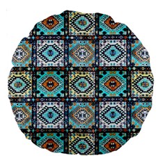 Hsc2 6 Large 18  Premium Round Cushions by ArtworkByPatrick