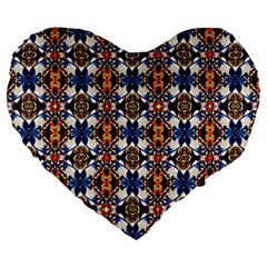 Hsc2 9 Large 19  Premium Heart Shape Cushions by ArtworkByPatrick