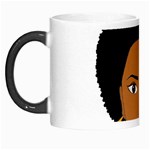 African American woman with сurly hair Morph Mugs Left