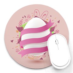 Easter Egg Colorful Spring Color Round Mousepads