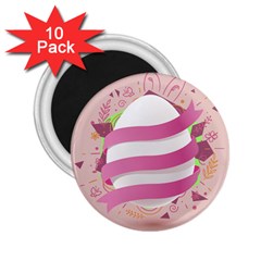 Easter Egg Colorful Spring Color 2.25  Magnets (10 pack) 