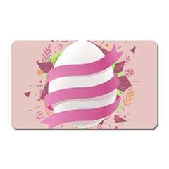 Easter Egg Colorful Spring Color Magnet (Rectangular)