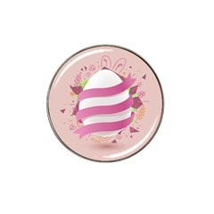 Easter Egg Colorful Spring Color Hat Clip Ball Marker by Pakrebo