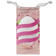 Easter Egg Colorful Spring Color Jewelry Bag by Pakrebo