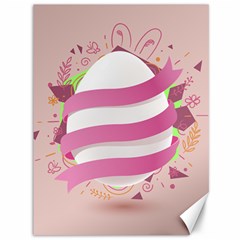 Easter Egg Colorful Spring Color Canvas 36  x 48 