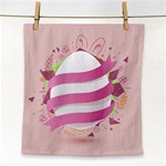 Easter Egg Colorful Spring Color Face Towel Front