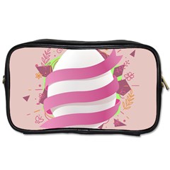 Easter Egg Colorful Spring Color Toiletries Bag (One Side)