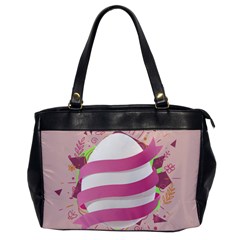 Easter Egg Colorful Spring Color Oversize Office Handbag by Pakrebo