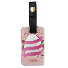 Easter Egg Colorful Spring Color Luggage Tag (one side)