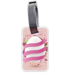 Easter Egg Colorful Spring Color Luggage Tag (two sides)