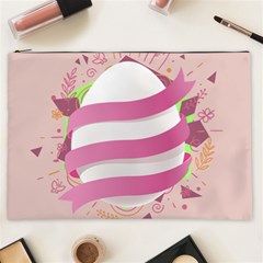 Easter Egg Colorful Spring Color Cosmetic Bag (XXL)