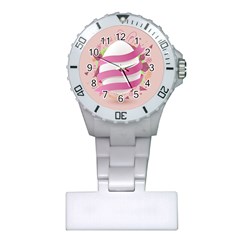 Easter Egg Colorful Spring Color Plastic Nurses Watch