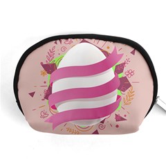 Easter Egg Colorful Spring Color Accessory Pouch (Medium)