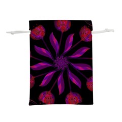 Background Purple Black Red Lightweight Drawstring Pouch (s) by Pakrebo