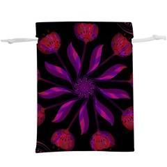 Background Purple Black Red  Lightweight Drawstring Pouch (xl)