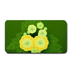 Buttercup Ranunculus Globe Flower Medium Bar Mats