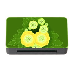 Buttercup Ranunculus Globe Flower Memory Card Reader With Cf by Pakrebo