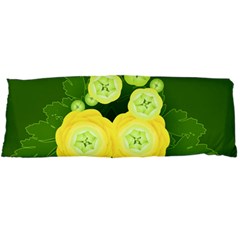 Buttercup Ranunculus Globe Flower Body Pillow Case Dakimakura (two Sides) by Pakrebo