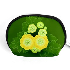 Buttercup Ranunculus Globe Flower Accessory Pouch (medium) by Pakrebo