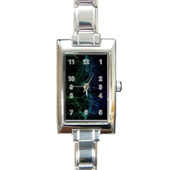 Fractal Lines Wallpaper Backdrop Rectangle Italian Charm Watch by Pakrebo