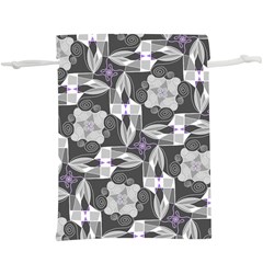 Ornament Pattern Background  Lightweight Drawstring Pouch (xl)