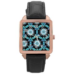 Backgrounds Pattern Wallpaper Rose Gold Leather Watch  by Pakrebo