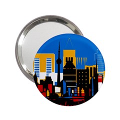 Architecture City House Window 2 25  Handbag Mirrors by Pakrebo