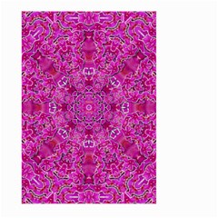 Flowering And Blooming To Bring Happiness Large Garden Flag (two Sides) by pepitasart