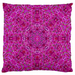 Flowering And Blooming To Bring Happiness Standard Flano Cushion Case (one Side) by pepitasart