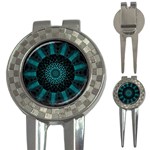 Ornament District Turquoise 3-in-1 Golf Divots Front