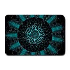 Ornament District Turquoise Plate Mats by Pakrebo