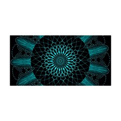 Ornament District Turquoise Yoga Headband by Pakrebo