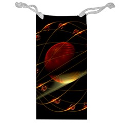 Fractal Digital Art Jewelry Bag by Pakrebo