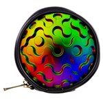 Ball Sphere Digital Art Fractals Mini Makeup Bag Back