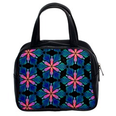 Ornament Digital Color Colorful Classic Handbag (two Sides) by Pakrebo