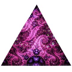 Fractal Art Digital Art Wooden Puzzle Triangle by Pakrebo