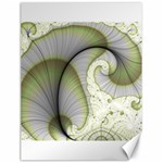 Graphic Fractal Eddy Curlicue Leaf Canvas 18  x 24  17.8 x23.08  Canvas - 1