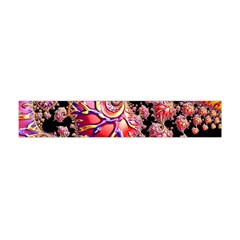 Fractals Colorful Pattern Flano Scarf (mini) by Pakrebo