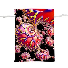 Fractals Colorful Pattern  Lightweight Drawstring Pouch (xl)